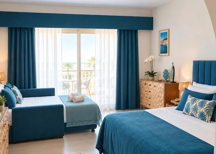 Coral Bay Studio Or Suite Sea View Near Salt Lake Big Terrace *
